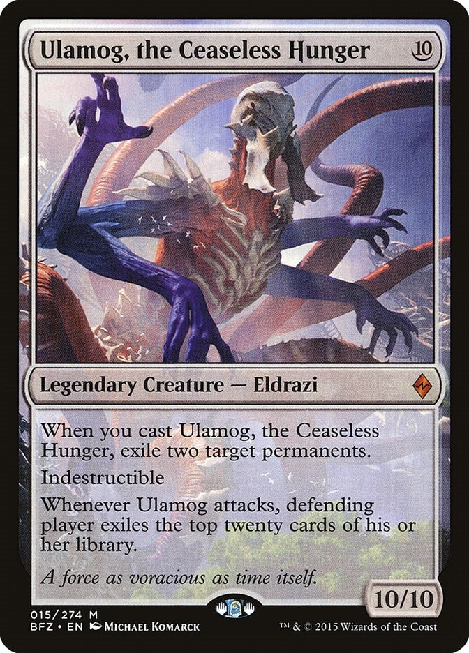 Ulamog the Ceaseless Hunger (15) [BFZ]