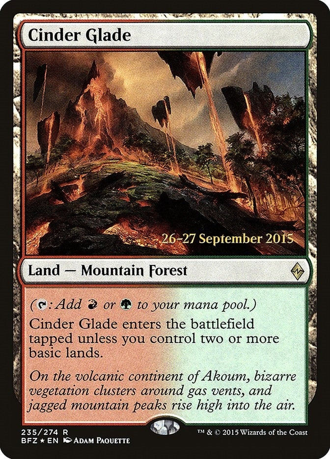 Cinder Glade (235) [PRE]