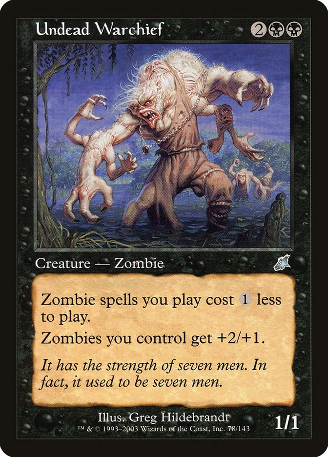 Undead Warchief (78) [SCG]