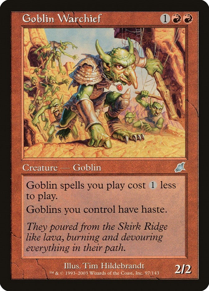 Goblin Warchief (97) [SCG]