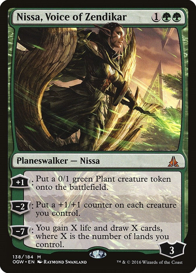 Nissa Voice of Zendikar (138) [OGW]