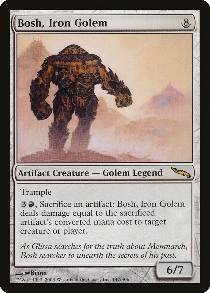 Bosh Iron Golem (147) [MRD]