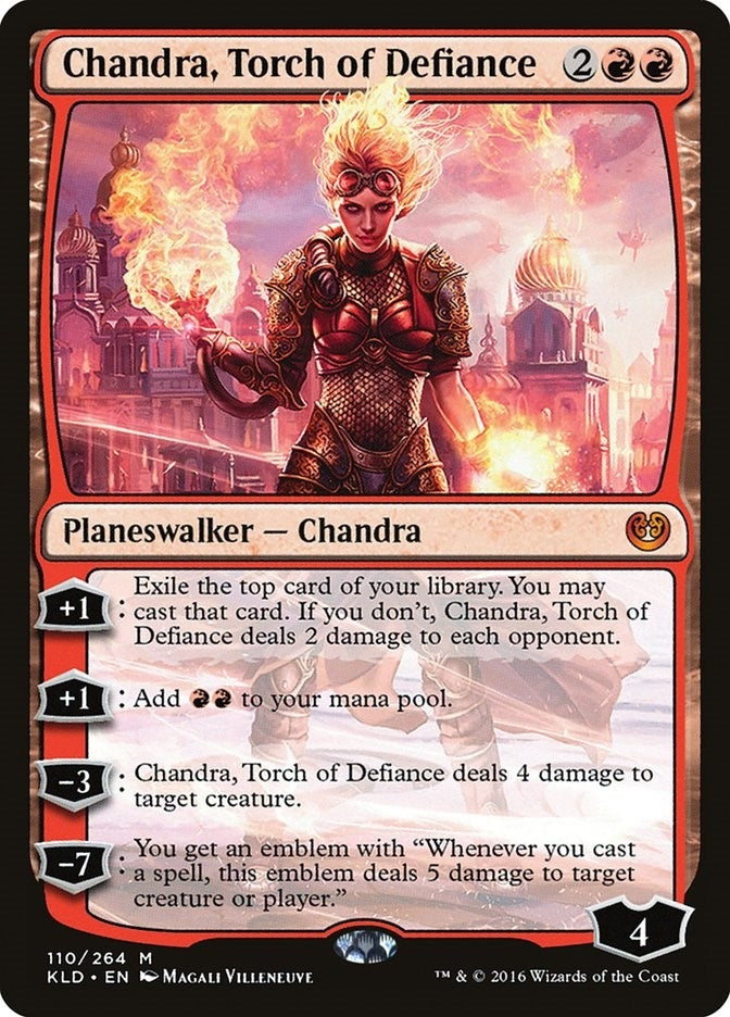 Chandra, Torch of Defiance (110) [KLD]