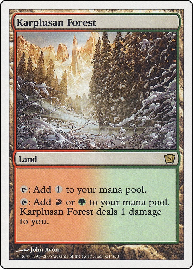 Karplusan Forest (321) [9ED]