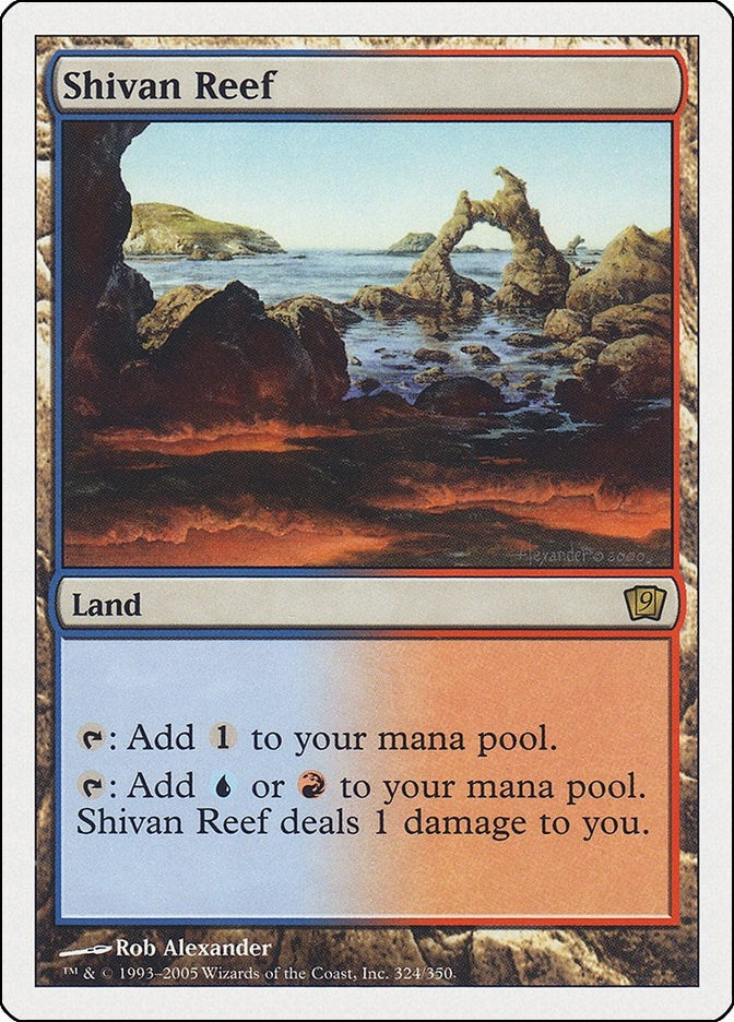 Shivan Reef (324) [9ED]