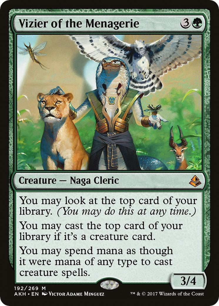 Vizier of the Menagerie (192) [AKH]