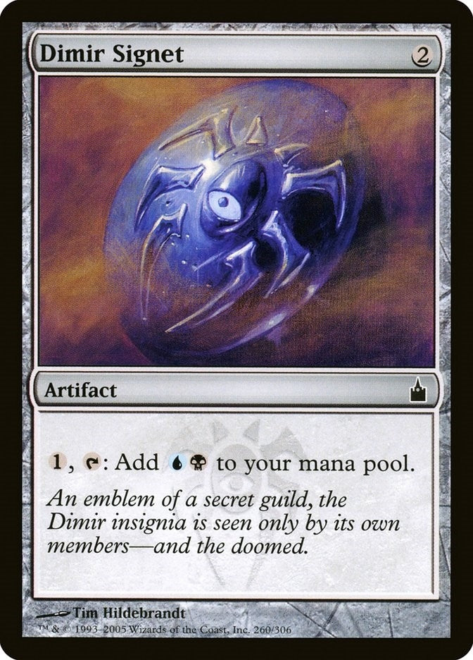 Dimir Signet (260) [RAV]