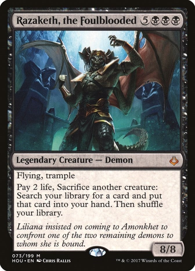 Razaketh the Foulblooded (73) [HOU]