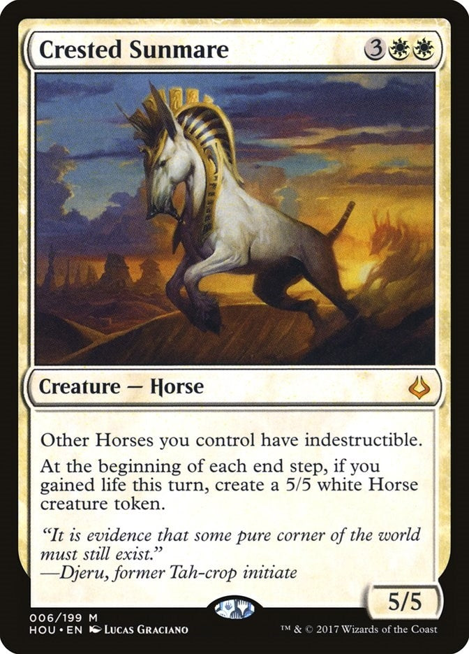 Crested Sunmare (6) [HOU]