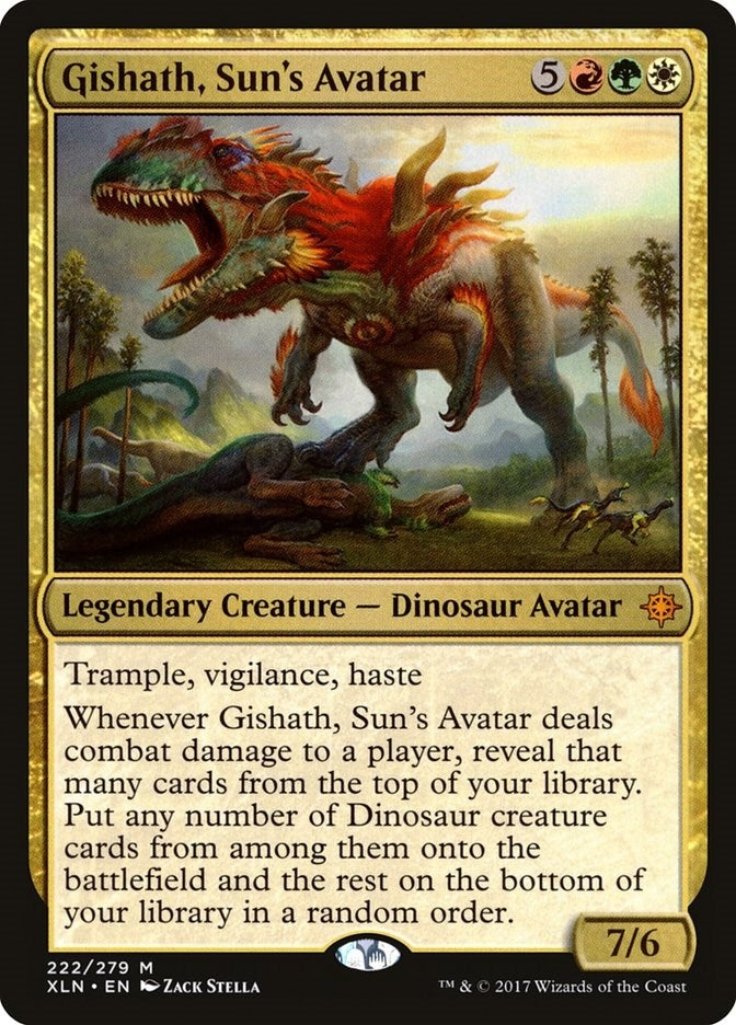 Gishath Suns Avatar (222) [XLN]