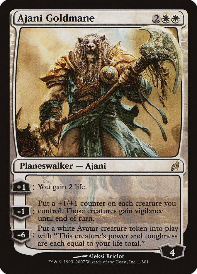 Ajani Goldmane (1) [LRW]