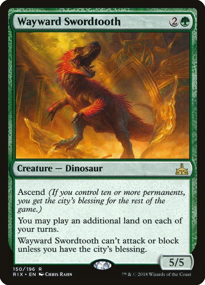 Wayward Swordtooth (150) [RIX]