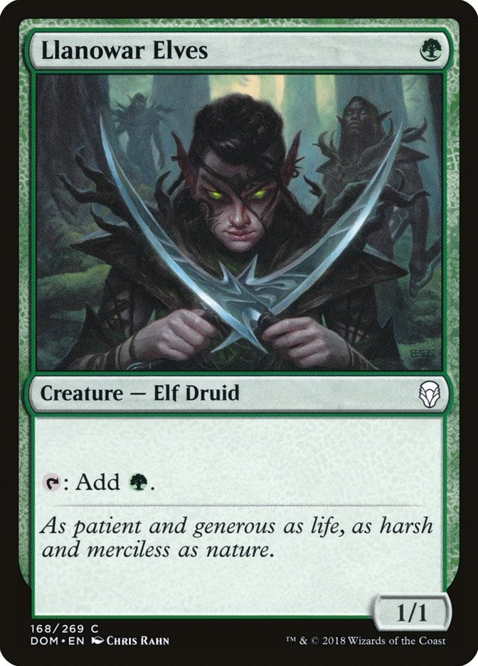 Llanowar Elves (168) [DOM]