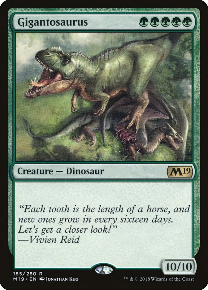 Gigantosaurus (185) [M19]