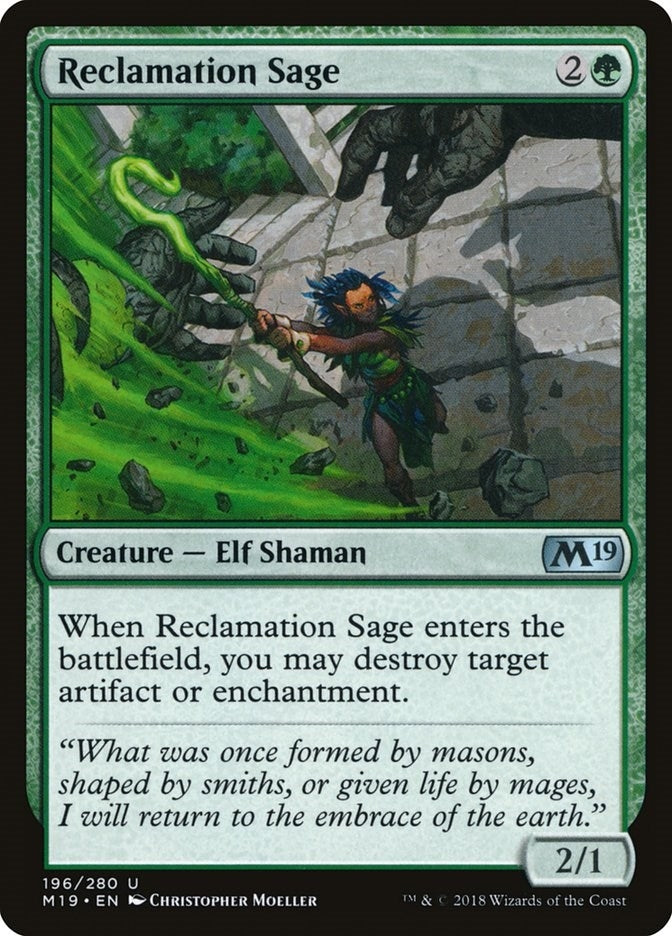 Reclamation Sage (196) [M19]