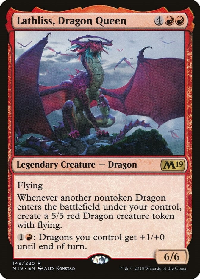 Lathliss Dragon Queen (149) [M19]