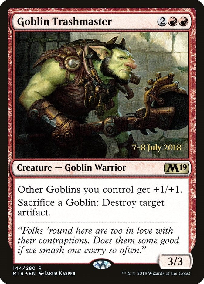 Goblin Trashmaster (144) [PRE]