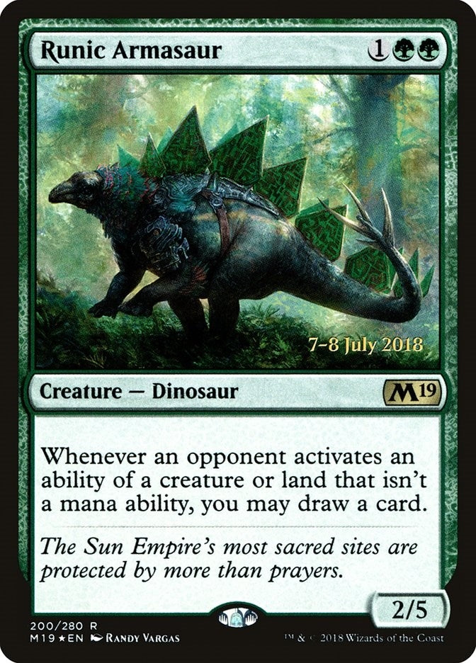 Runic Armasaur (200) [PRE]