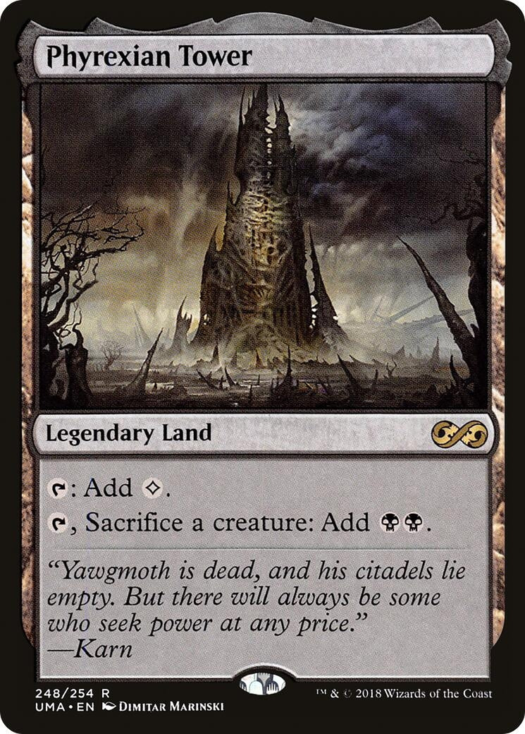 Phyrexian Tower (248) [UMA]