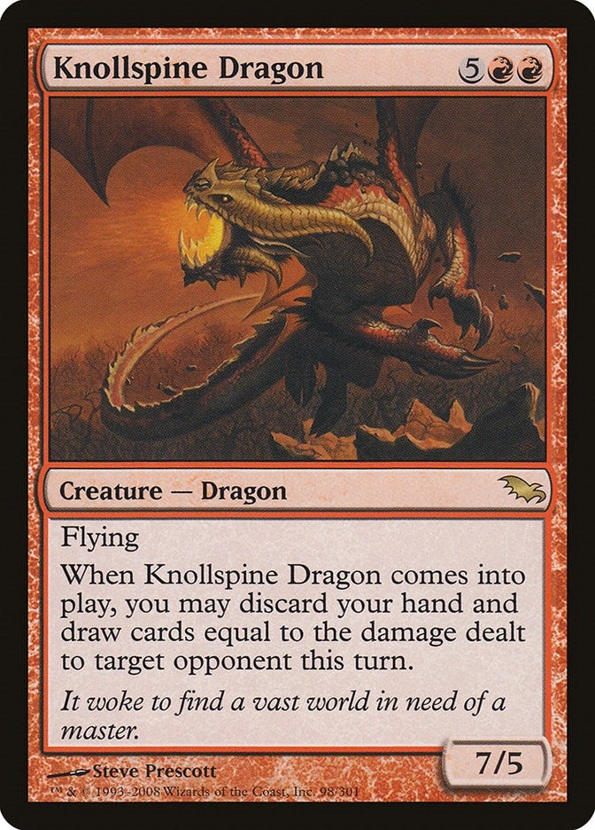 Knollspine Dragon (98) [SHM]