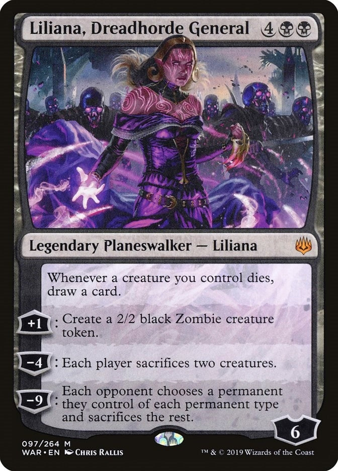 Liliana Dreadhorde General (97) [WAR]