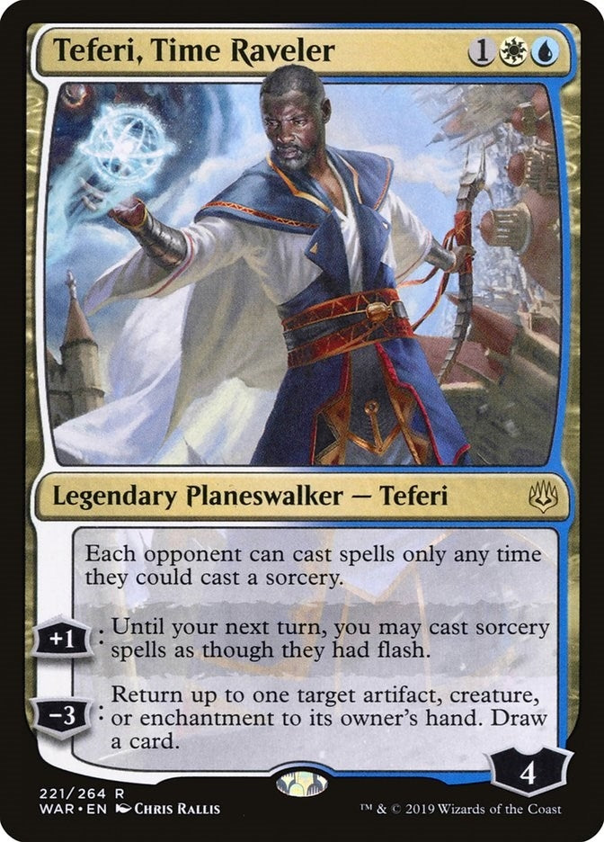 Teferi Time Raveler (221) [WAR]