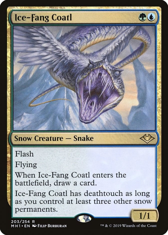 Ice Fang Coatl (203) [MH1]