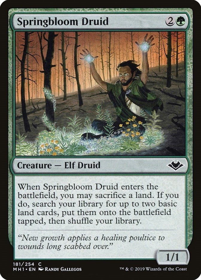 Springbloom Druid (181) [MH1]