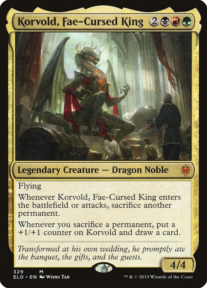 Korvold Fae Cursed King (329) [ELD]