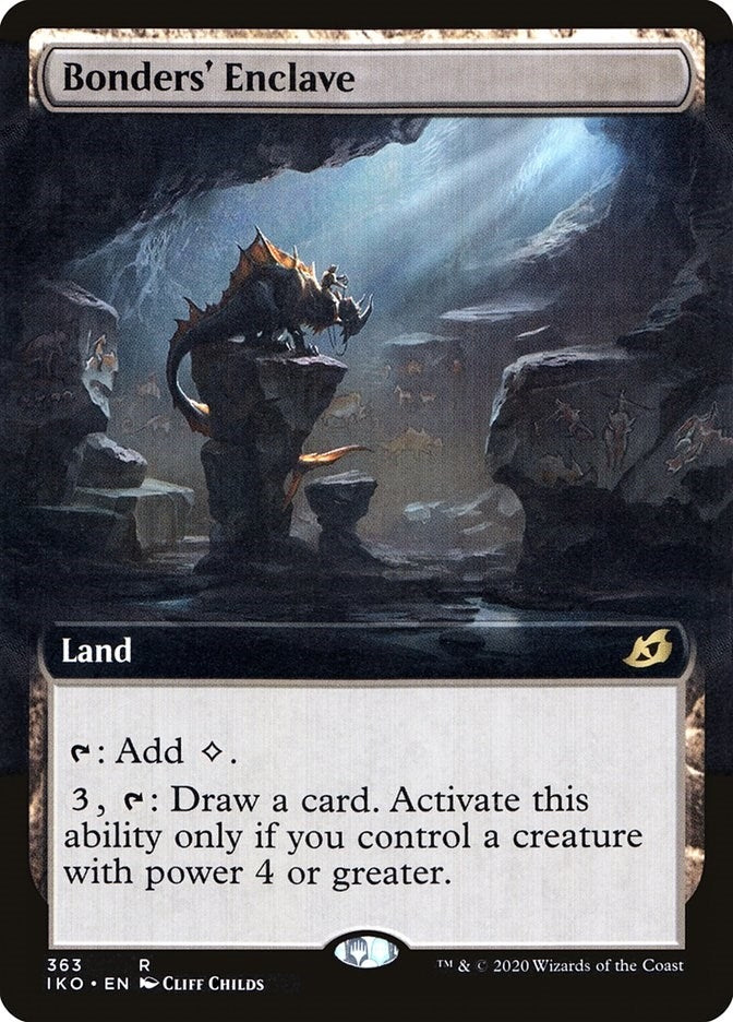 Bonders Enclave Extended Art (363) [IKO]