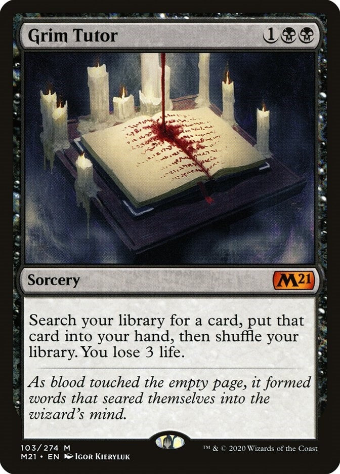 Grim Tutor (103) [M21]