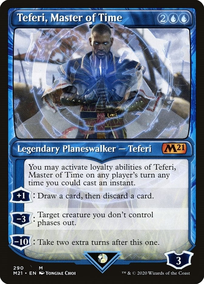 Teferi Master of Time Showcase 290 (290) [M21]