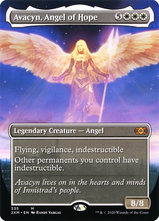 Avacyn Angel of Hope Borderless (335) [2XM]