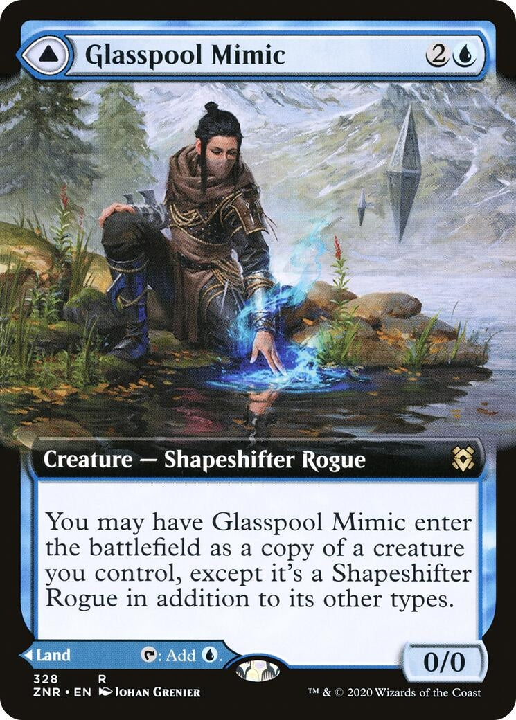 Glasspool Mimic Extended Art (328) [ZNR]