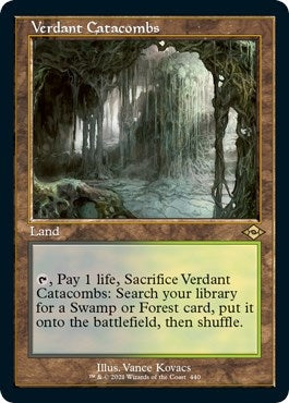 Verdant Catacombs Retro Frame Foil Etched (440) [MH2]