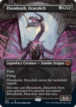 Ebondeath Dracolich Borderless (292) [AFR]