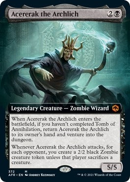 Acererak the Archlich Extended Art (372) [AFR]