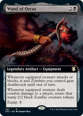 Wand of Orcus Extended Art (297) [AFC]