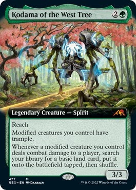 Kodama of the West Tree Extended Art (477) [NEO]