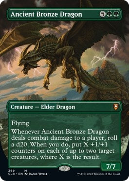 Ancient Bronze Dragon Borderless (369) [CLB]