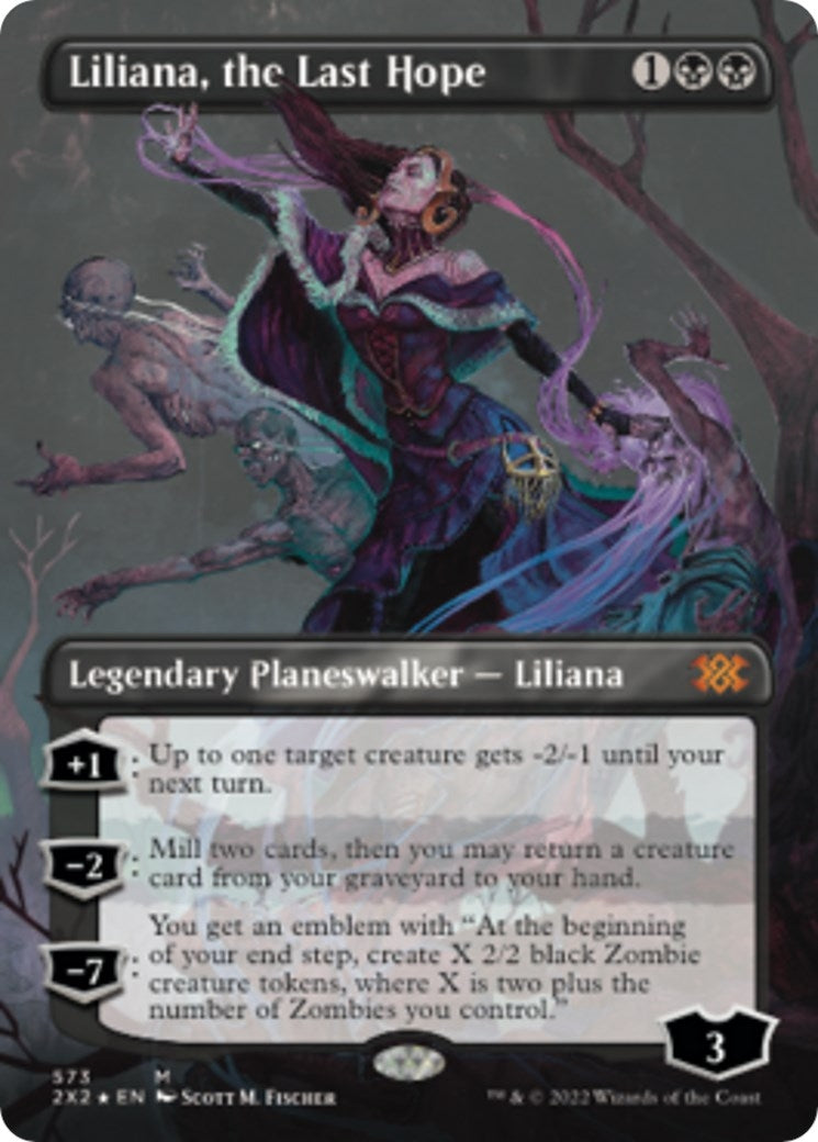 Liliana the Last Hope Textured Foil (573) [2X2]