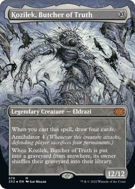 Kozilek Butcher of Truth Textured Foil (576) [2X2]