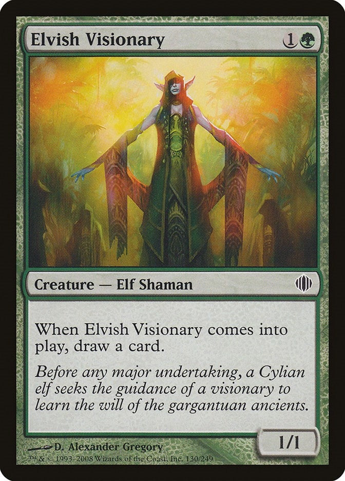 Elvish Visionary (130) [ALA]