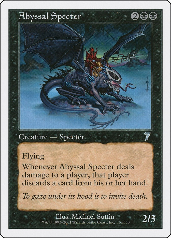 Abyssal Specter (116) [7ED]