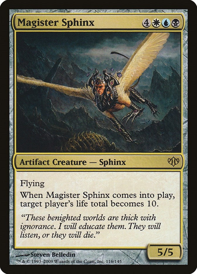 Magister Sphinx (116) [CON]