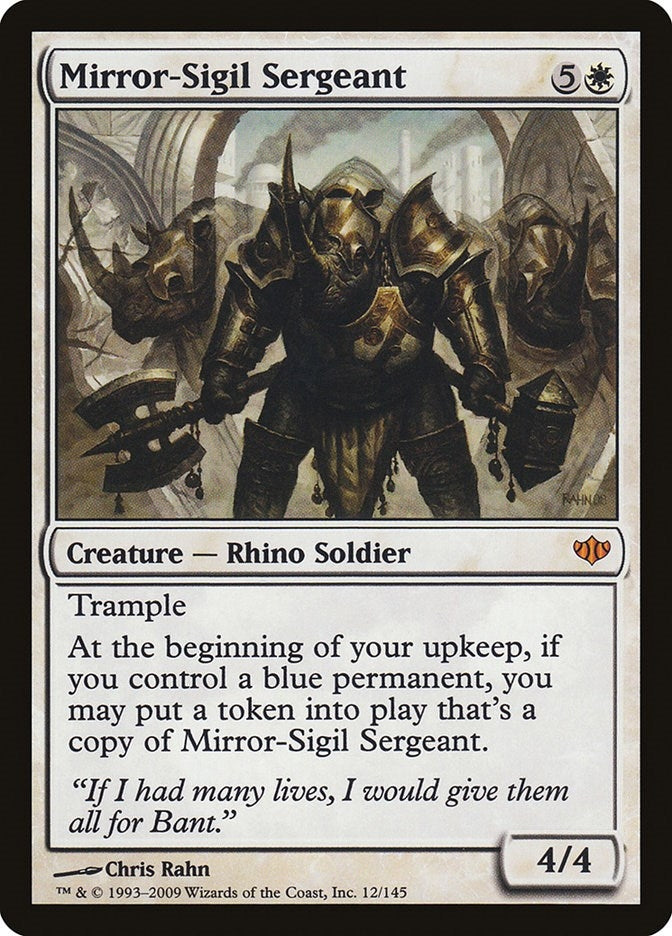 Mirror Sigil Sergeant (12) [CON]