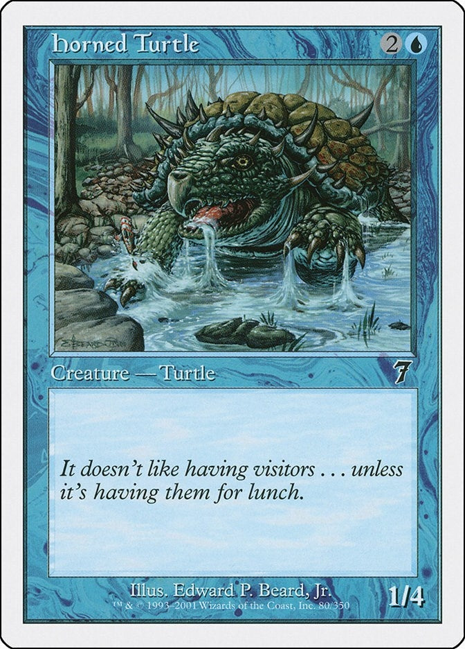 Horned Turtle (80) [7ED]