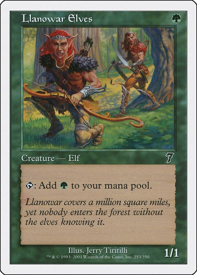 Llanowar Elves (253) [7ED]