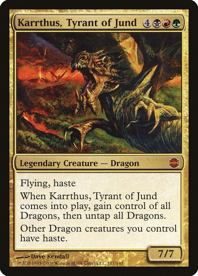 Karrthus Tyrant of Jund (117) [ARB]