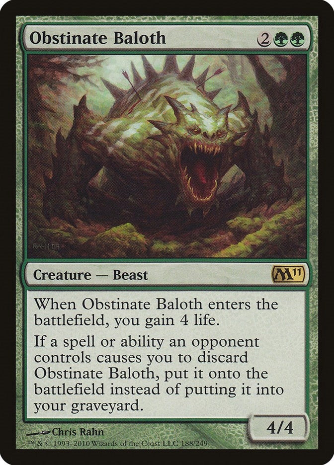 Obstinate Baloth (188) [M11]